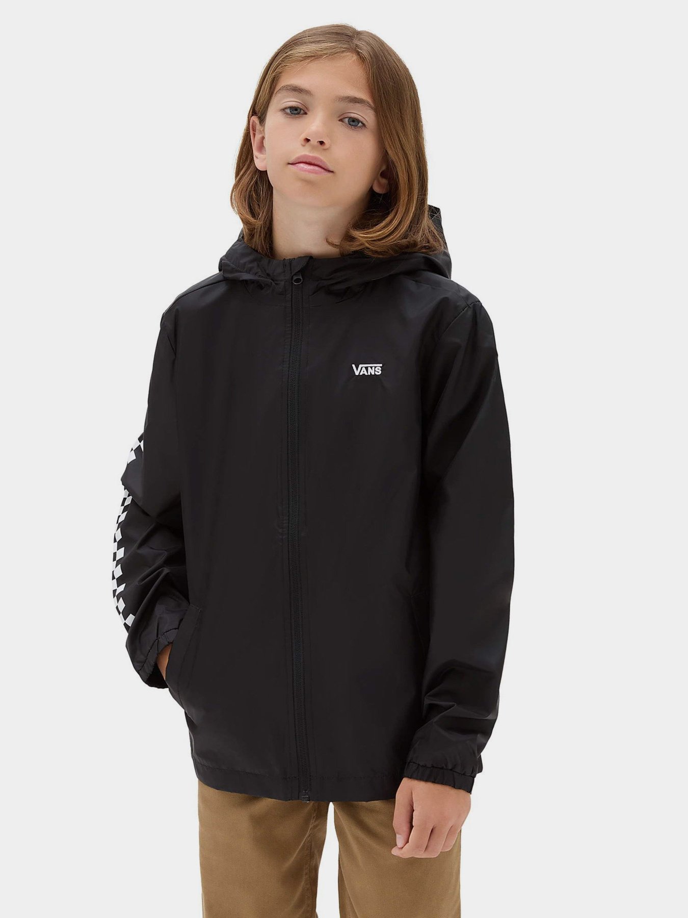 Демісезонна куртка Vans Garnett Windbreaker модель VN00002BBLK1 Фото