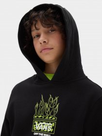 Худи Vans Neon Flames модель VN00087QBLK1 Фото