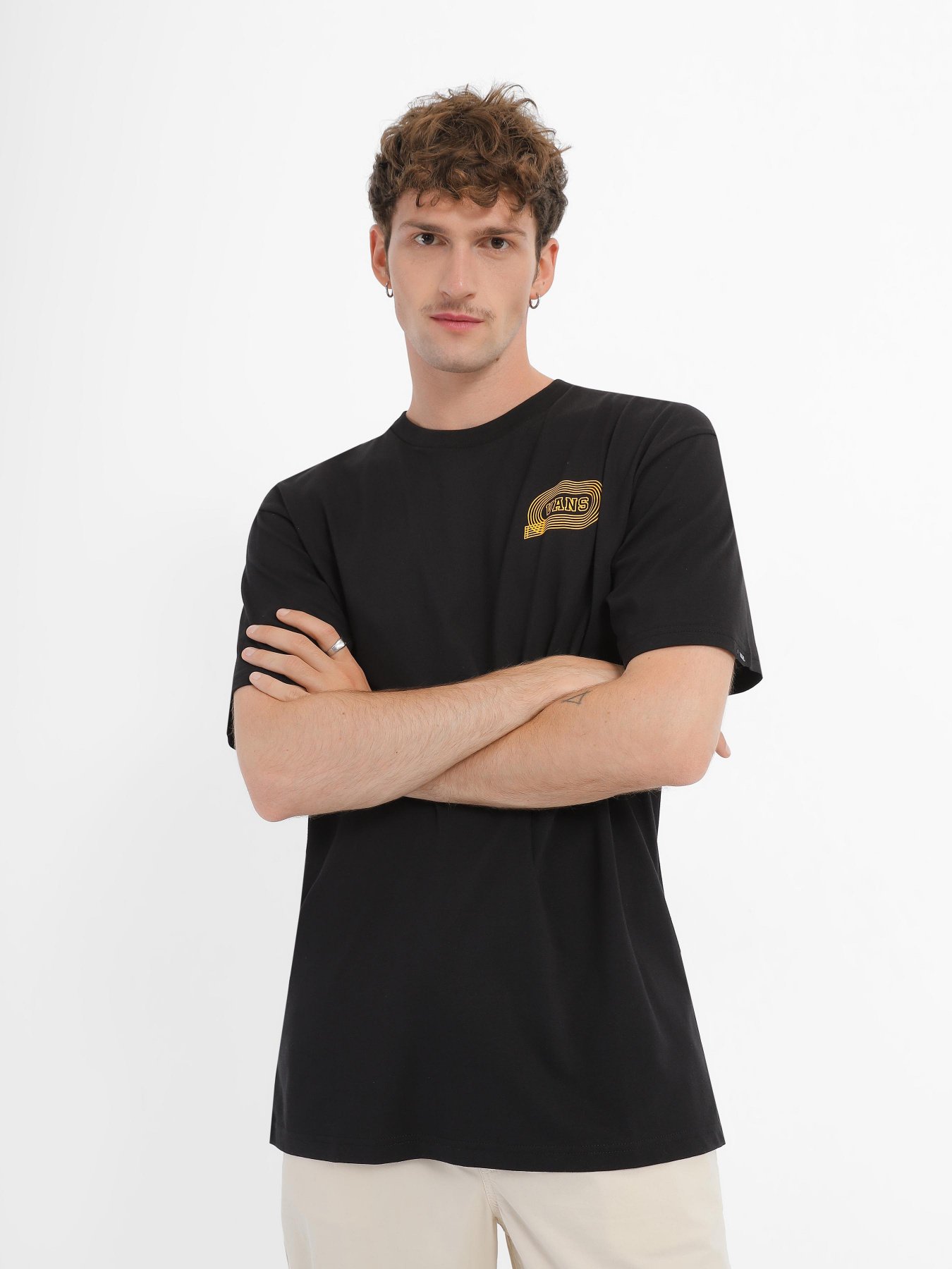 Футболка Vans Track Field модель VN000H5XBLK1 Фото