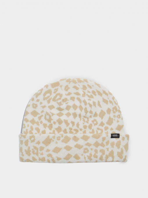 Шапка Vans Cheetah Check Beanie модель VN000F9HBSM1 Фото