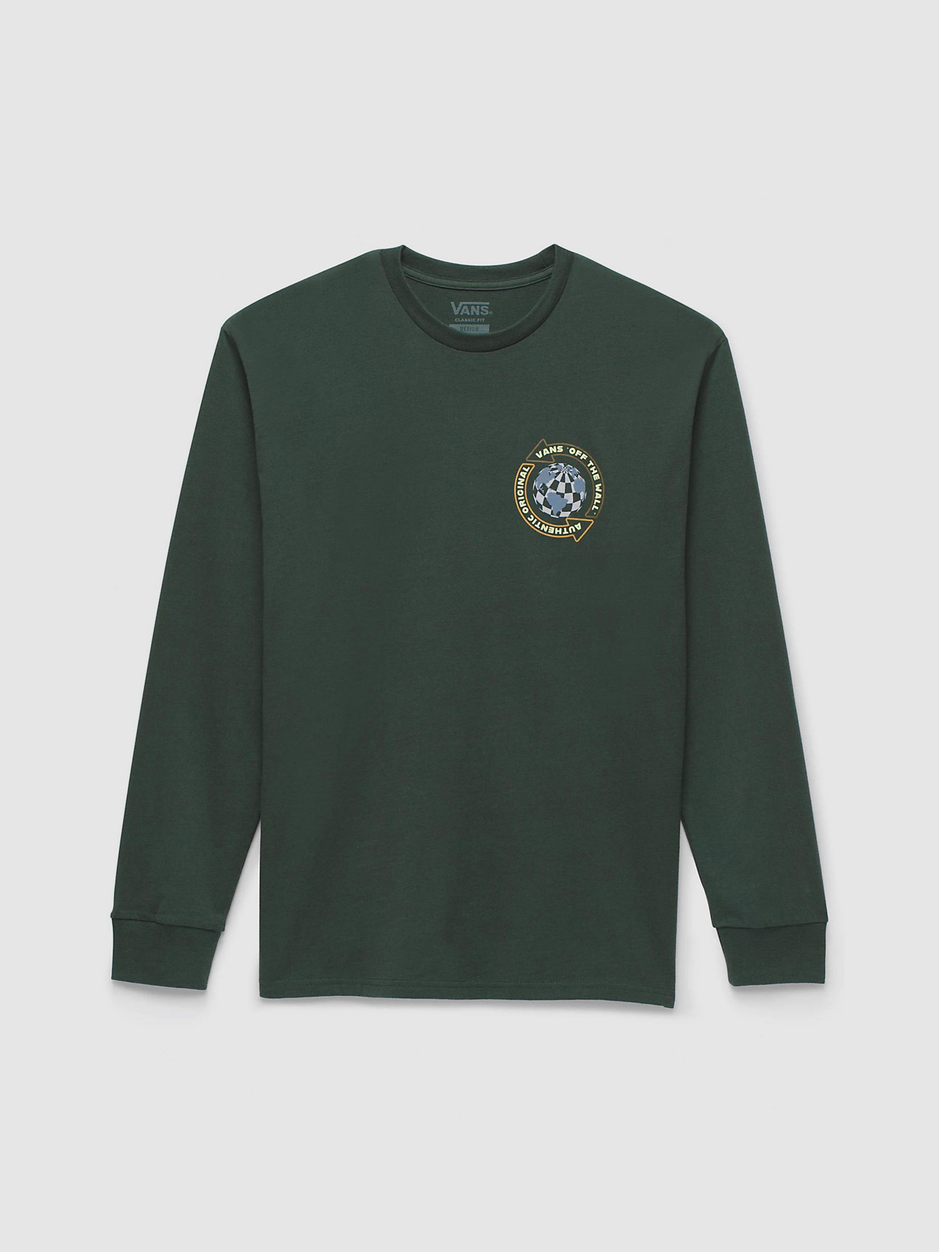 Лонгслив Vans Globe Circle модель VN000F3SBZ01 Фото