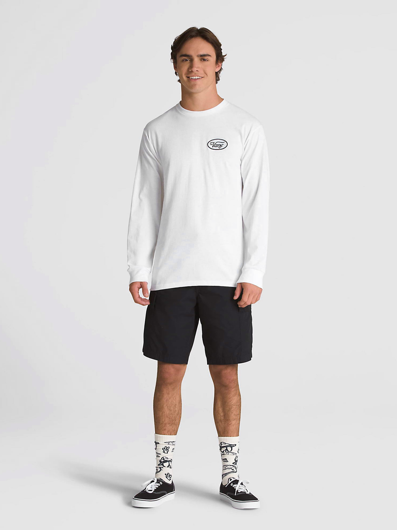 Лонгслів Vans Composite Rose модель VN000F4AWHT1 Фото