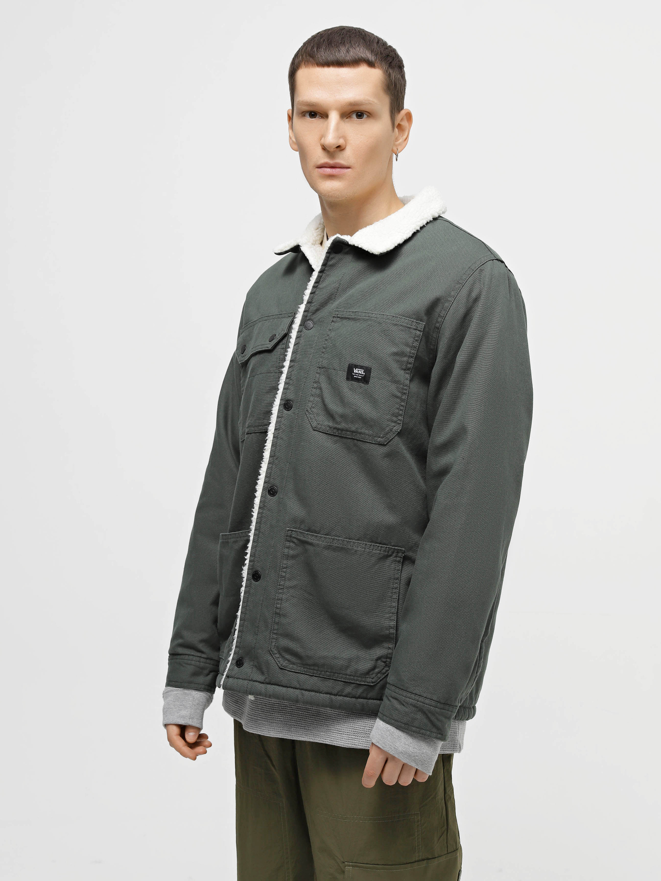 Демісезонна куртка Vans Drill Chore Sherpa модель VN000FWFBZ01 Фото