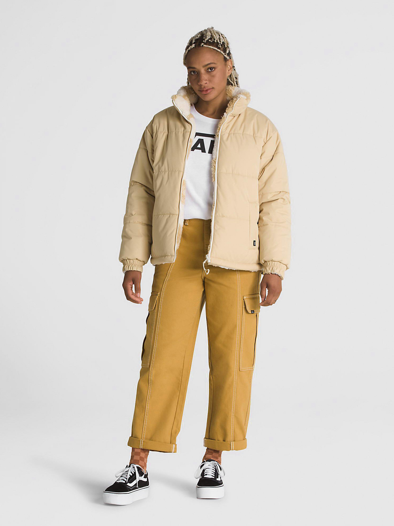 Зимняя куртка Vans High Road Reversible MTE-1 модель VN000F8YDJR1 Фото