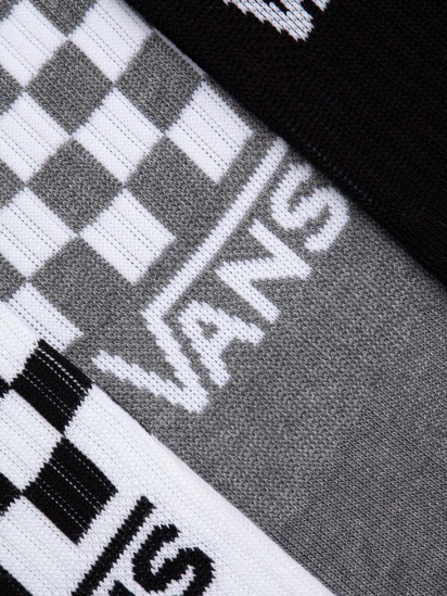 Шкарпетки Vans Classic Check Crew модель VN000F0WY281 — фото - INTERTOP