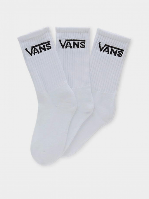 Набір шкарпеток Vans Classic Vans Crew Модель VN000EZ1WHT1 Фото