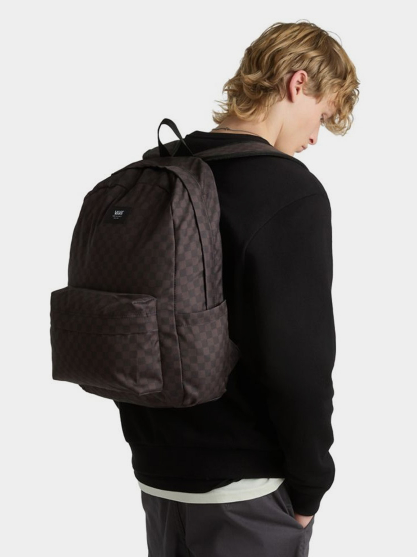 Рюкзак Vans Old Skool Checkerboard 22L модель VN000H4XBA51 Фото