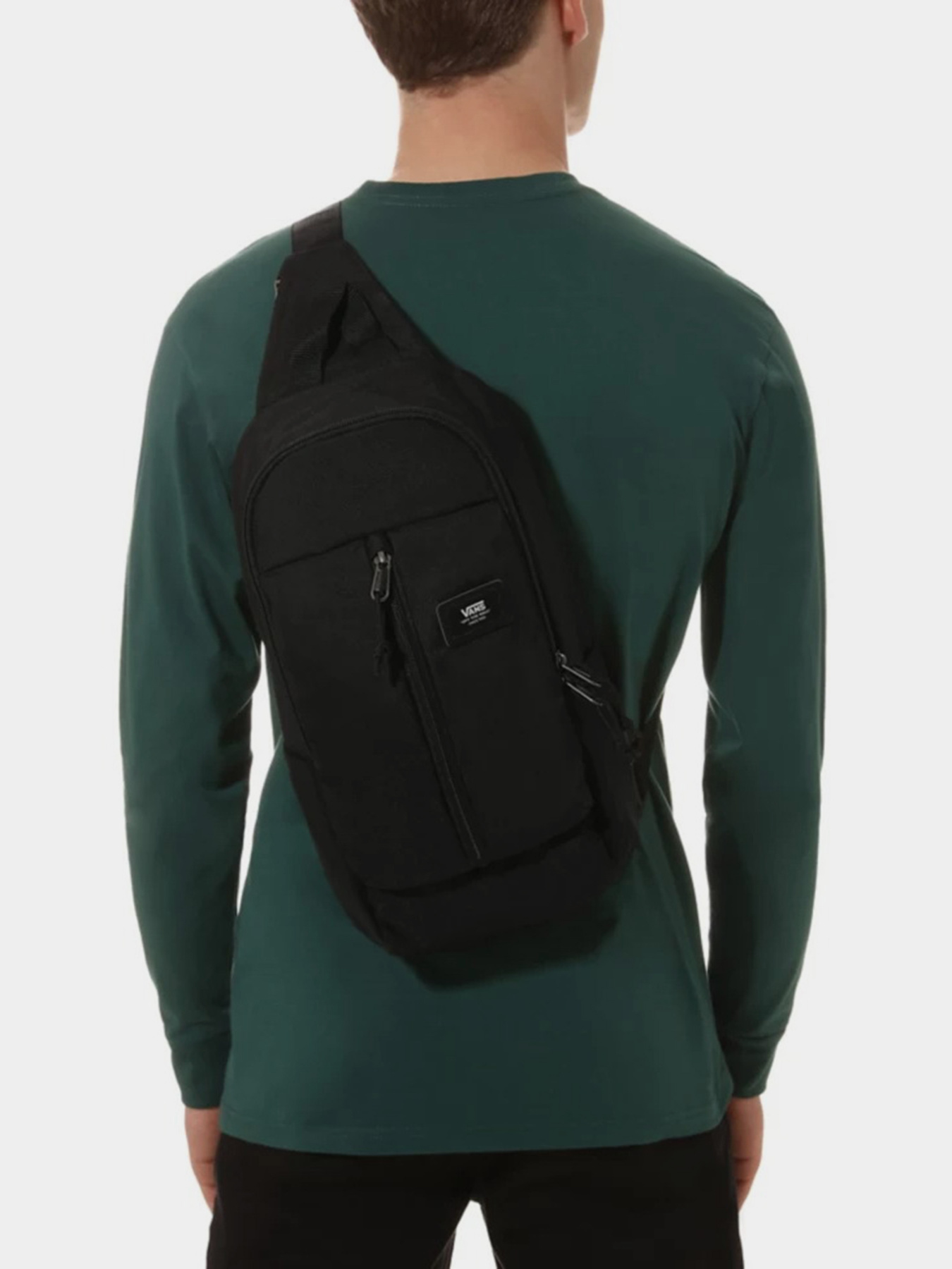 Поясная сумка Vans Warp Sling модель VN0A3I6BBLK1 Фото