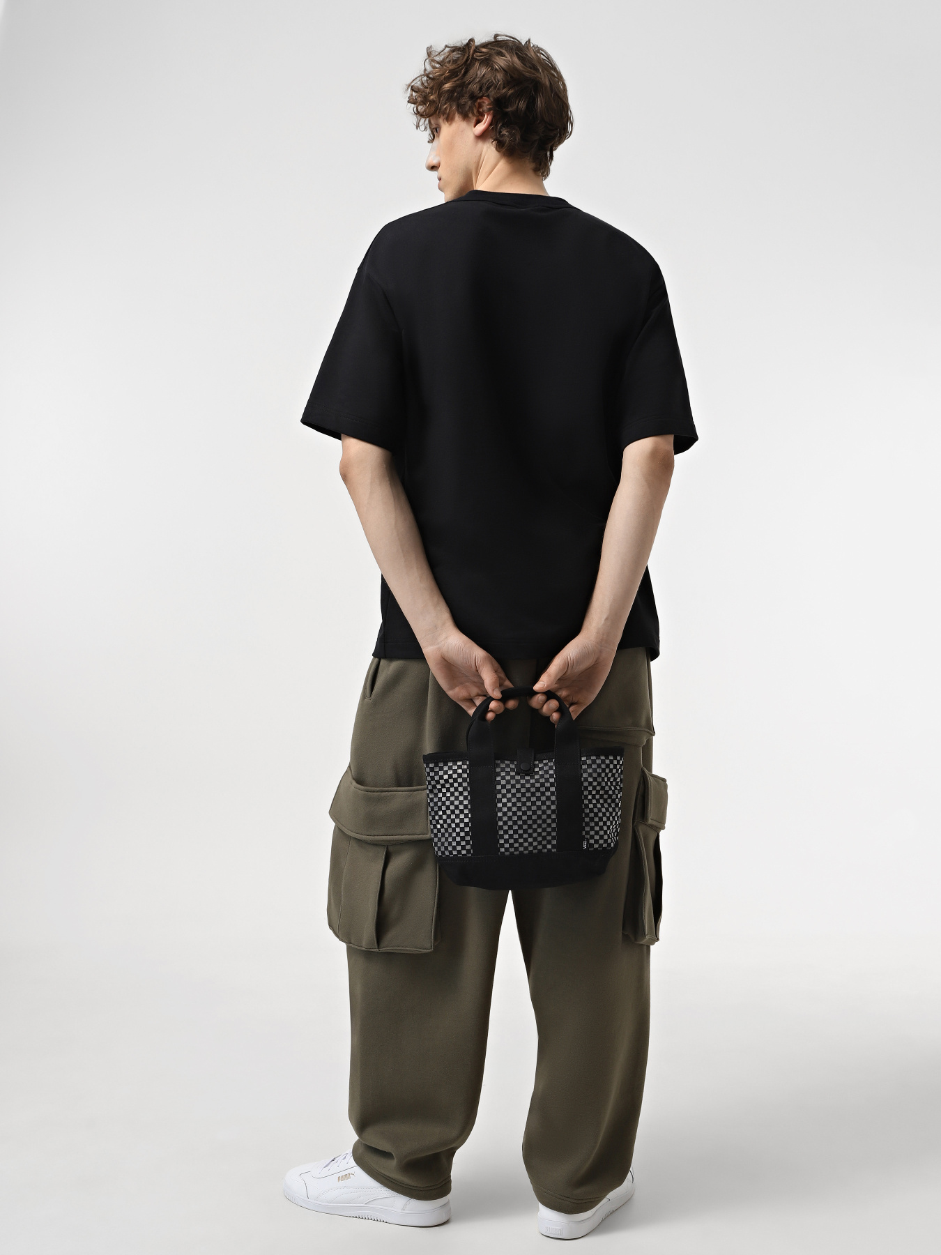 Сумка Vans Mesh Mono модель VN000GG3BLK1 Фото