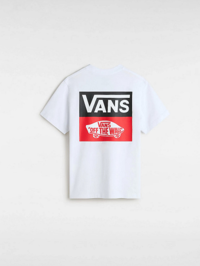 Футболка Vans OG Logo модель VN000GDGWHT1 — фото 6 - INTERTOP