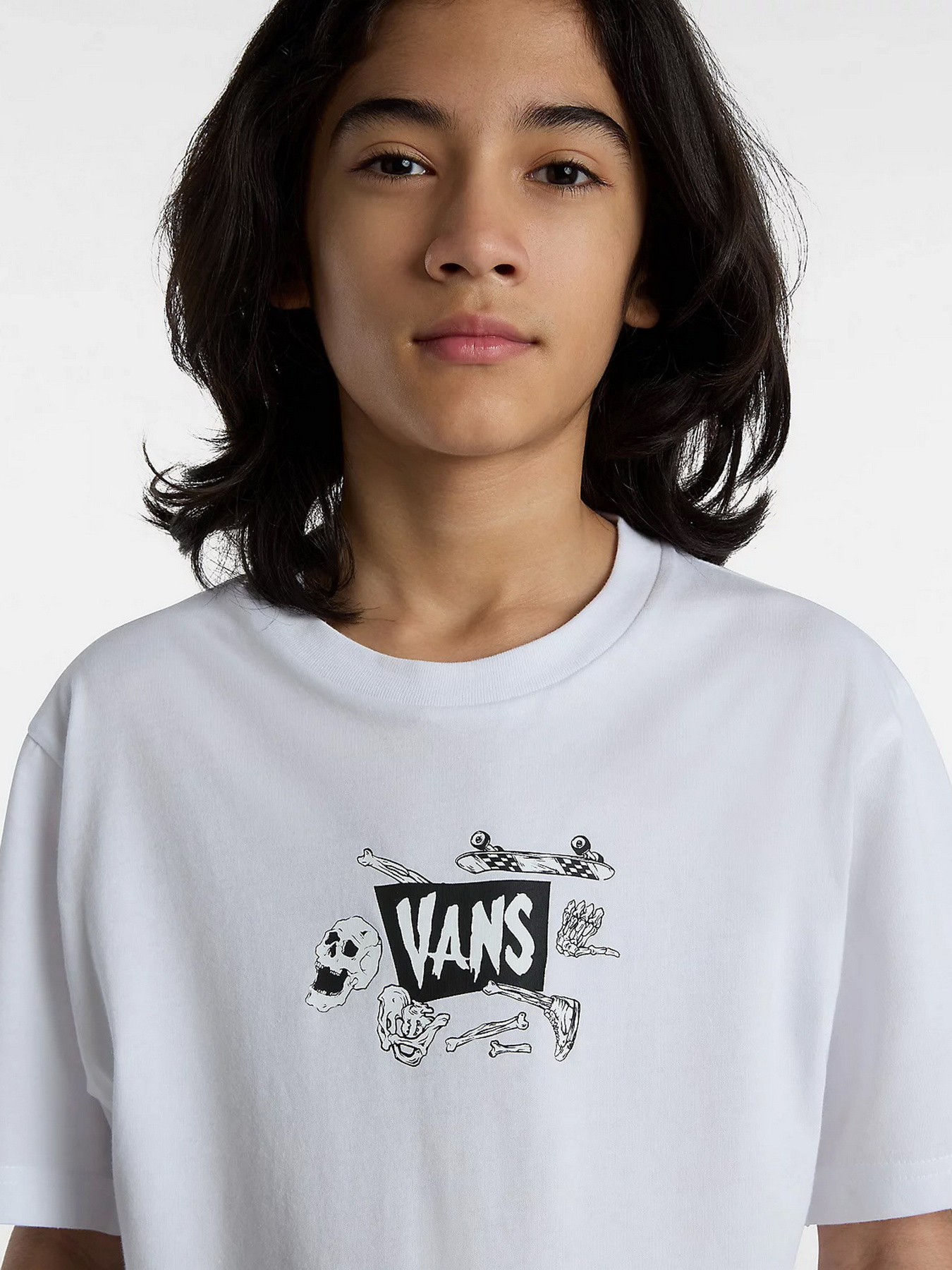 Футболка Vans Skeleton модель VN000GDEWHT1 Фото