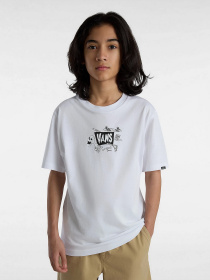 Футболка Vans Skeleton модель VN000GDEWHT1 Фото