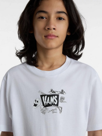 Футболка Vans Skeleton модель VN000GDEWHT1 Фото