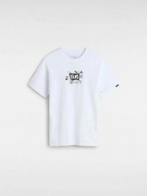 Футболка Vans Skeleton модель VN000GDEWHT1 Фото