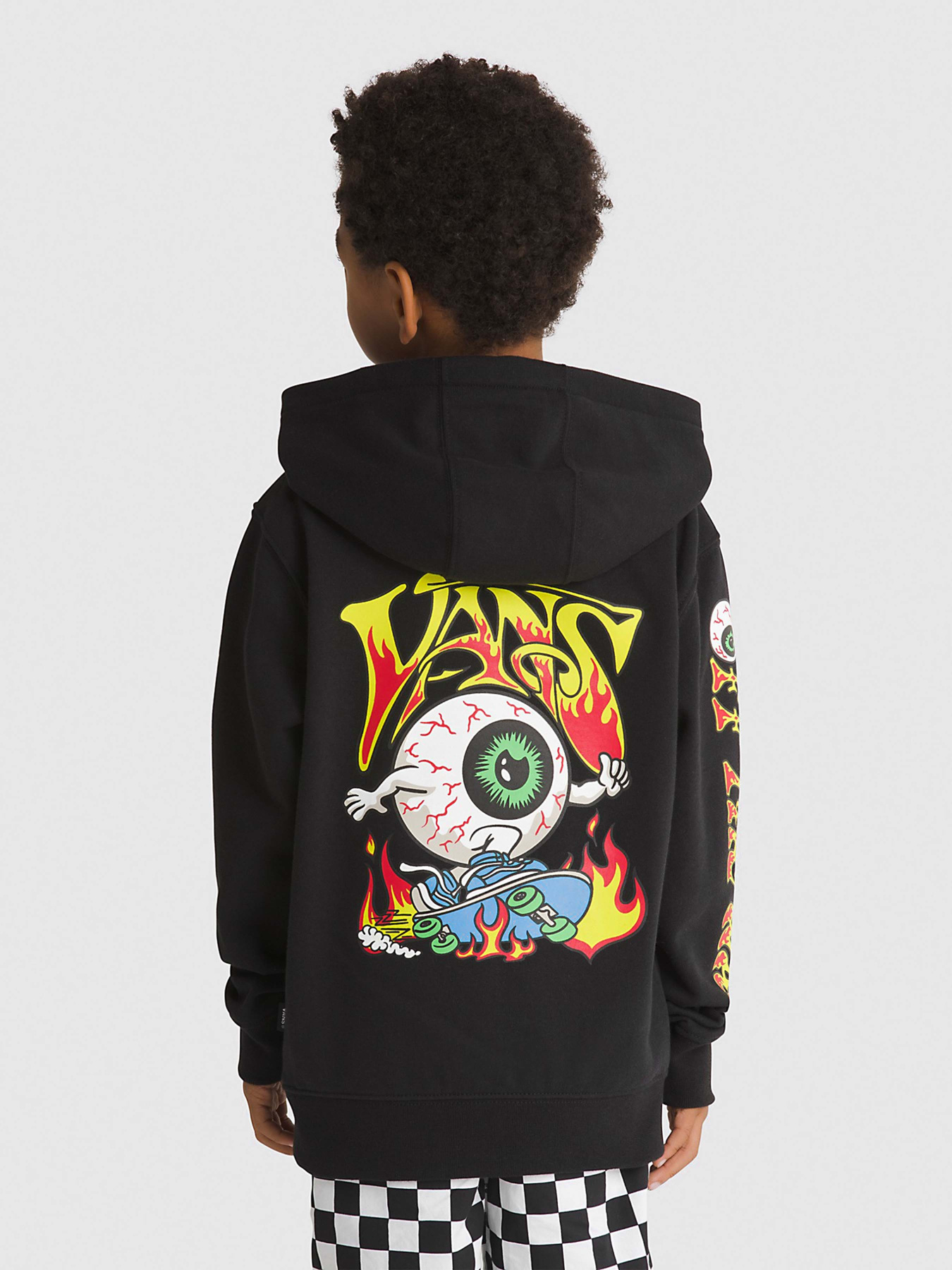 Худи Vans Eyeballie модель VN000GUQBLK1 Фото