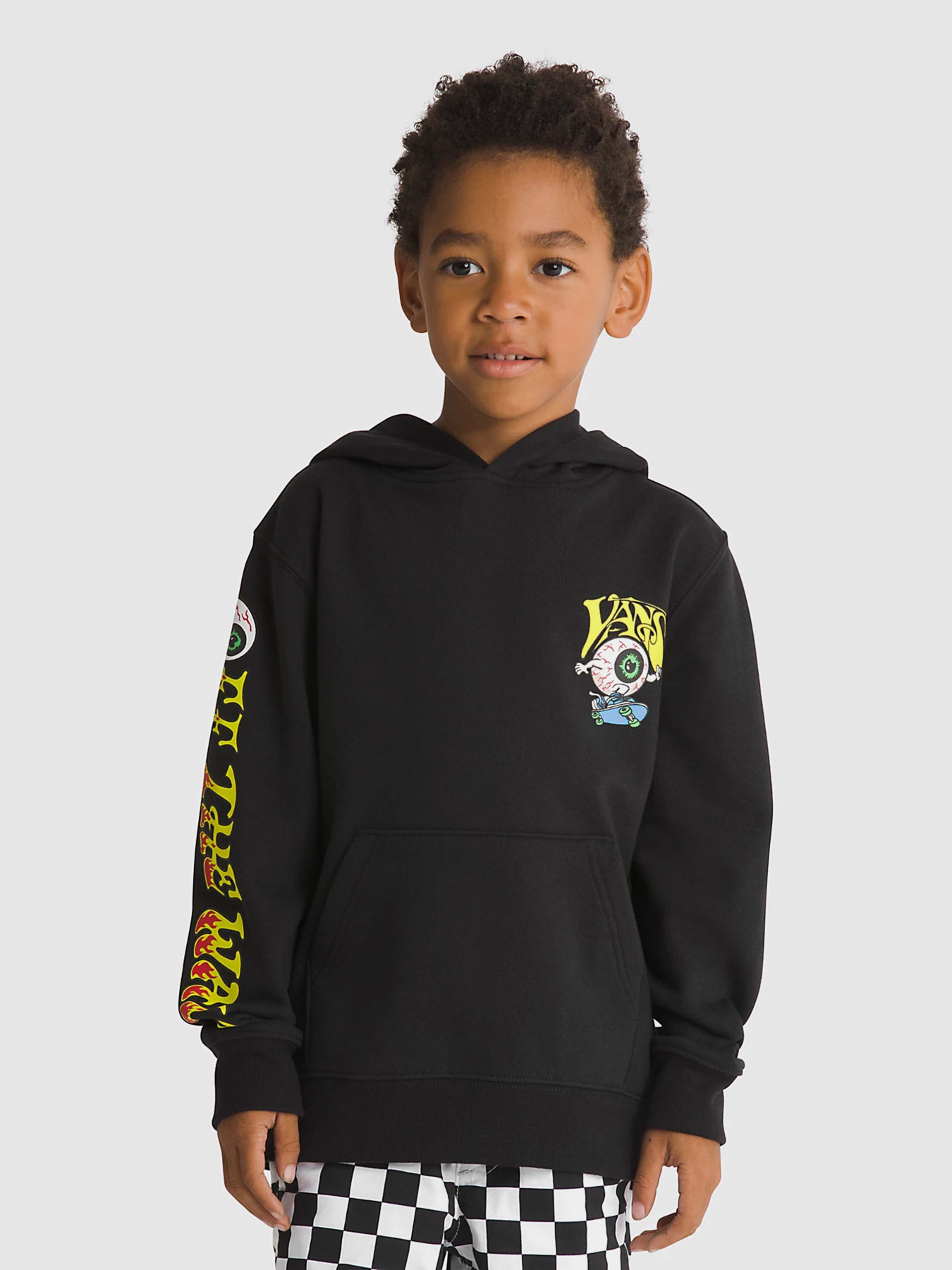 Худи Vans Eyeballie модель VN000GUQBLK1 Фото