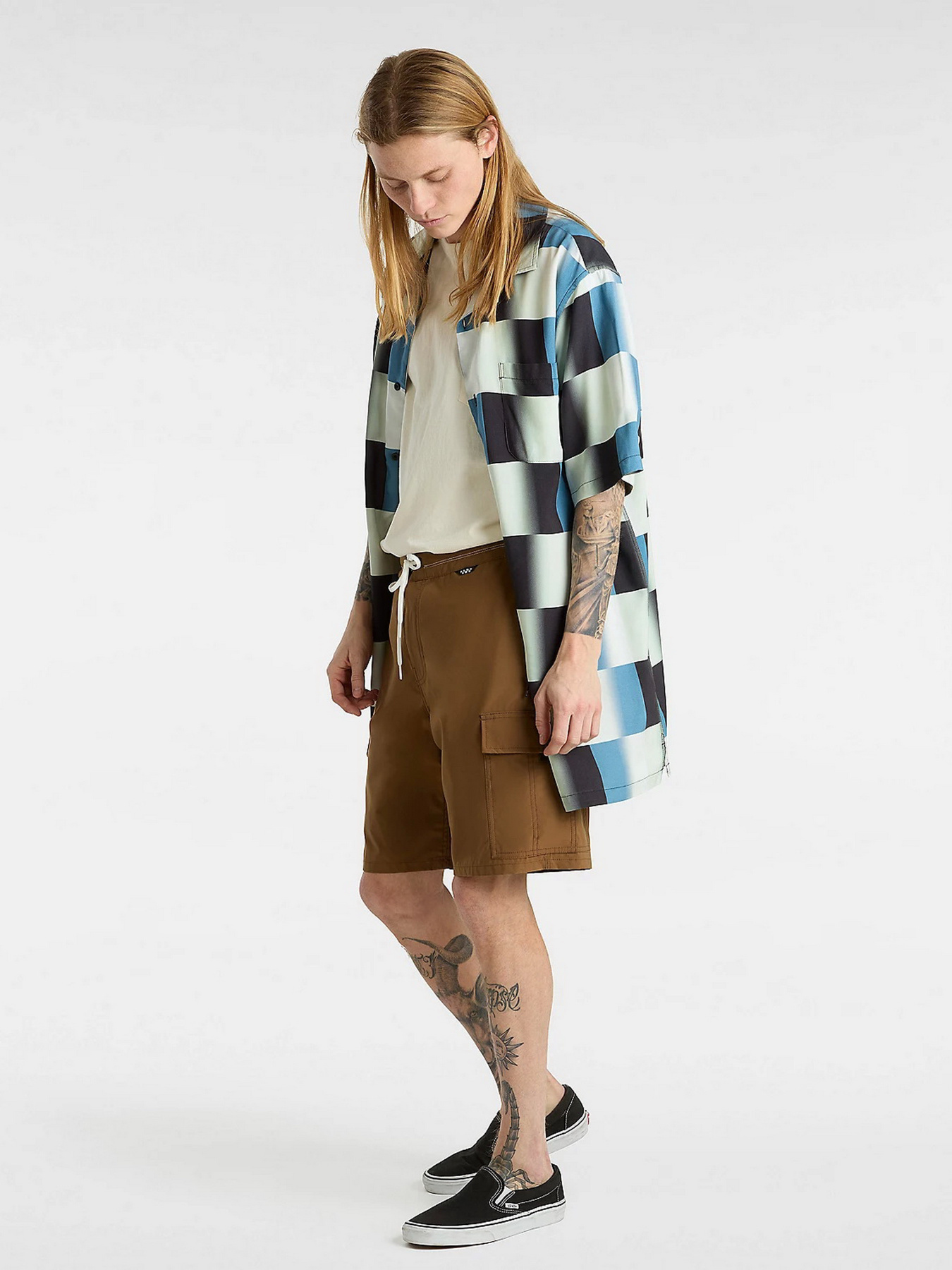 Повседневные шорты Vans 105 Voyage модель VN0008KKCR61 Повседневные шорты Vans 105 Voyage модель VN0008KKCR61 Фото