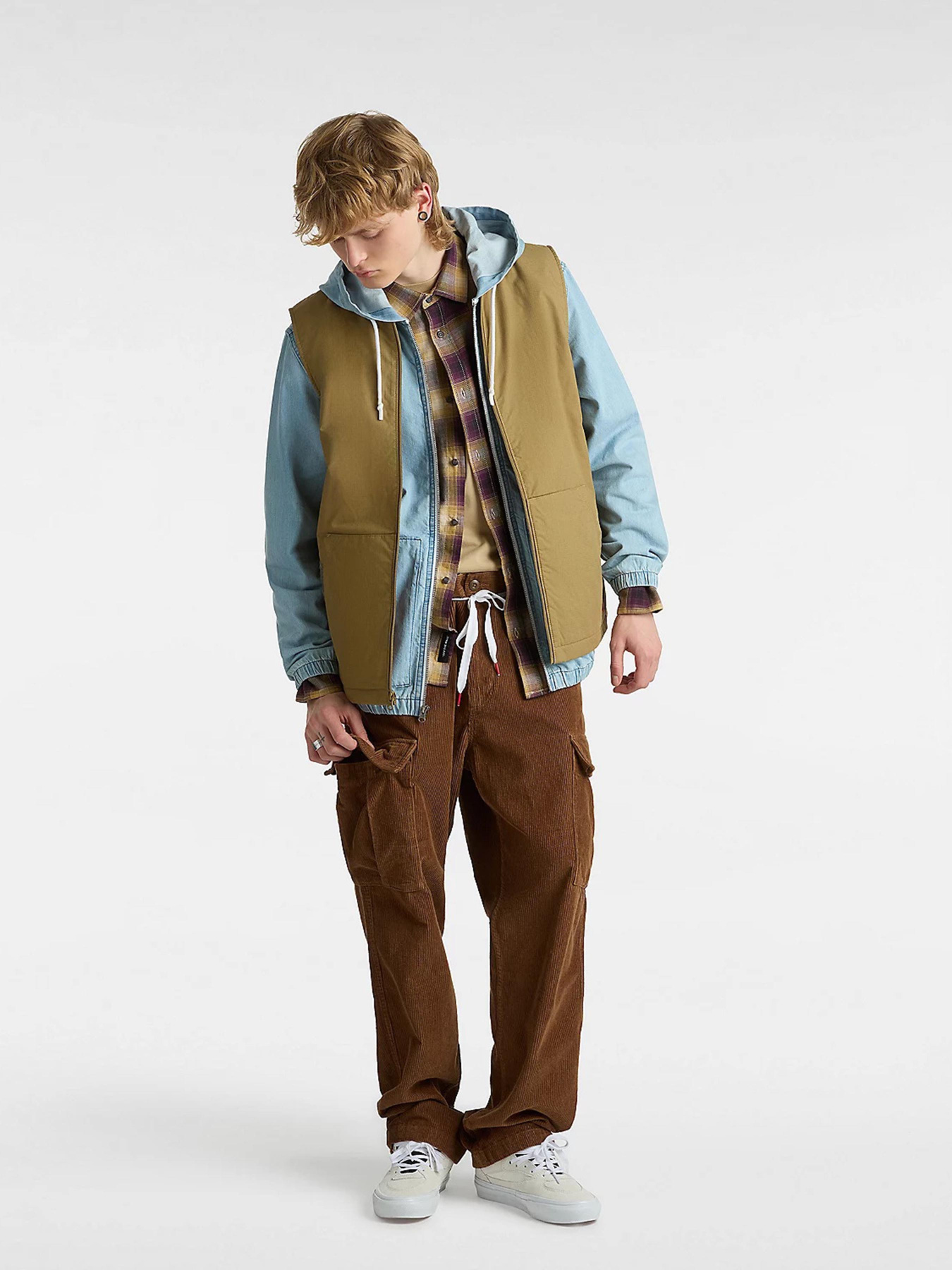 Джинсовая куртка Vans Ashford Denim модель VN000G837W61 Фото