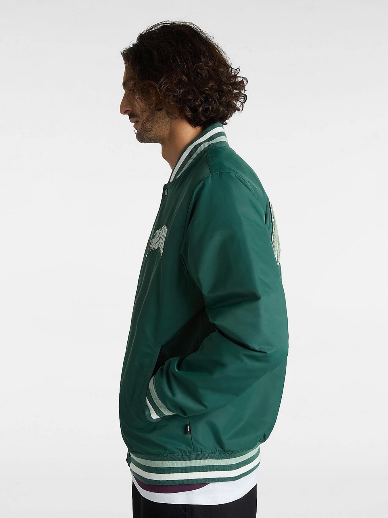 Бомбер Vans Dunton Baseball модель VN000G81BDX1 Фото