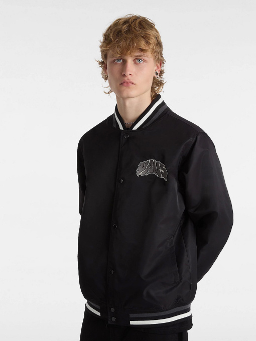 Бомбер Vans Dunton Baseball модель VN000G81BLK1 Фото