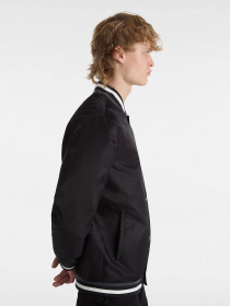 Бомбер Vans Dunton Baseball модель VN000G81BLK1 Бомбер Vans Dunton Baseball модель VN000G81BLK1 Фото