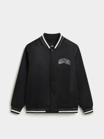 Бомбер Vans Dunton Baseball модель VN000G81BLK1 Бомбер Vans Dunton Baseball модель VN000G81BLK1 Фото