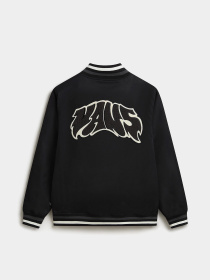 Бомбер Vans Dunton Baseball модель VN000G81BLK1 Бомбер Vans Dunton Baseball модель VN000G81BLK1 Фото