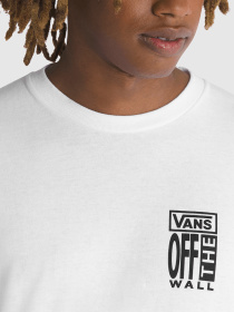 Лонгслив Vans Off the Wall модель VN000GWKWHT1 Фото