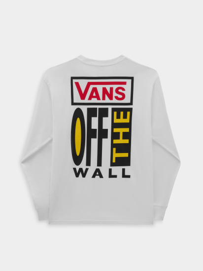 Лонгслів Vans Off the Wall модель VN000GWKWHT1 — фото 6 - INTERTOP