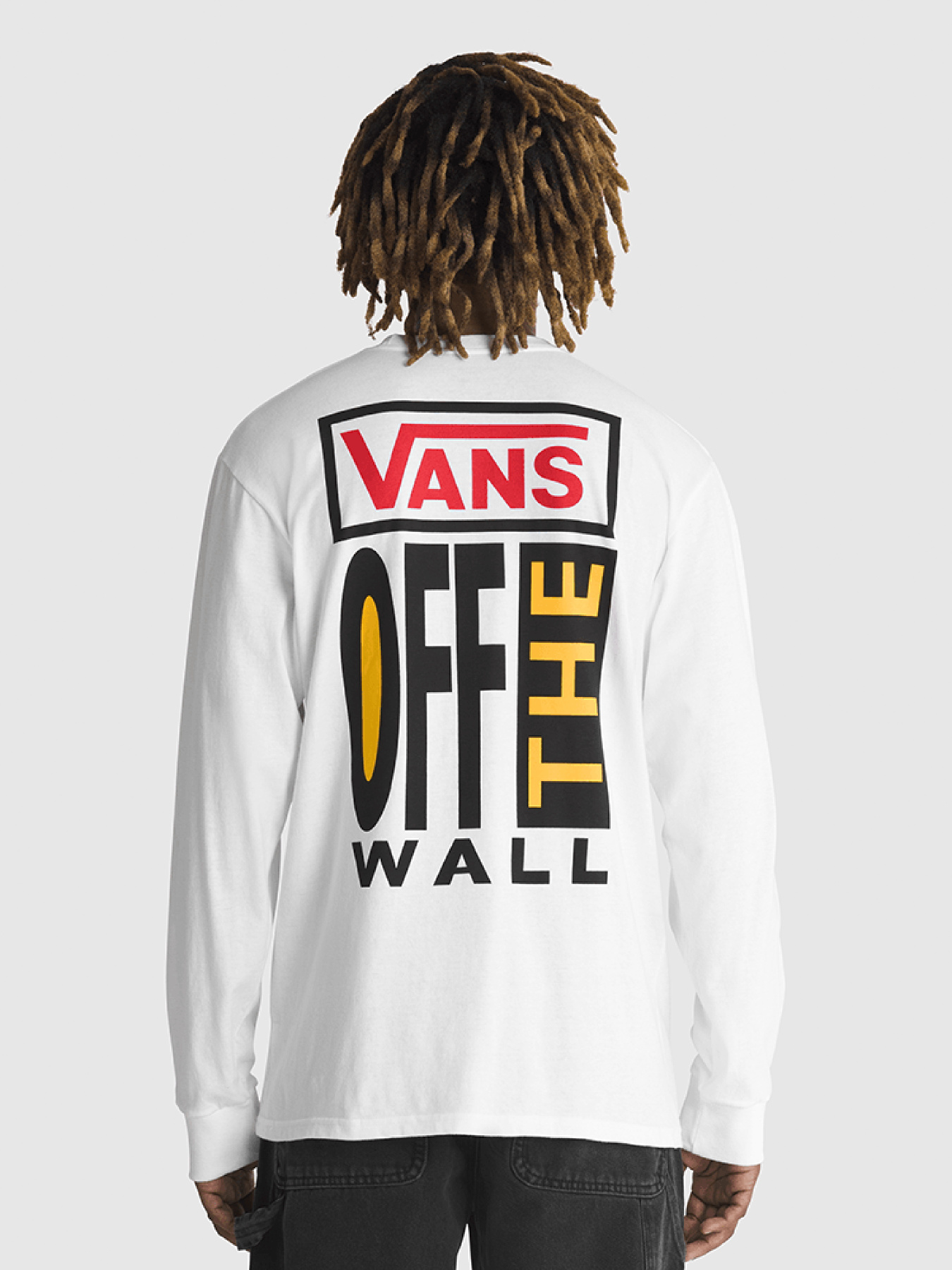 Лонгслив Vans Off the Wall модель VN000GWKWHT1 Фото