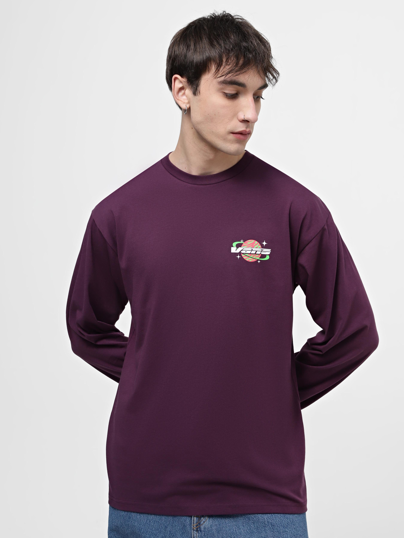 Лонгслів Vans Galactic Lockdown Ls модель VN000G4DCHJ1 Фото