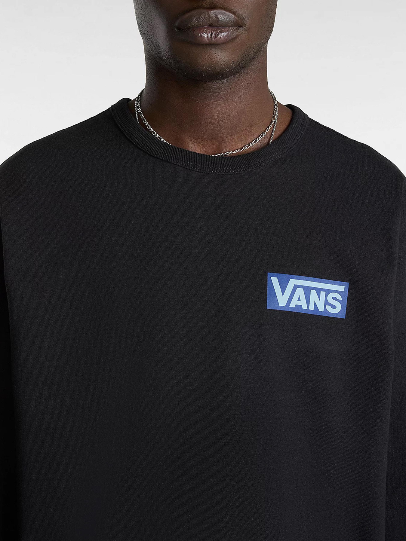 Лонгслив Vans Off The Wall II модель VN000G41BLK1 Фото