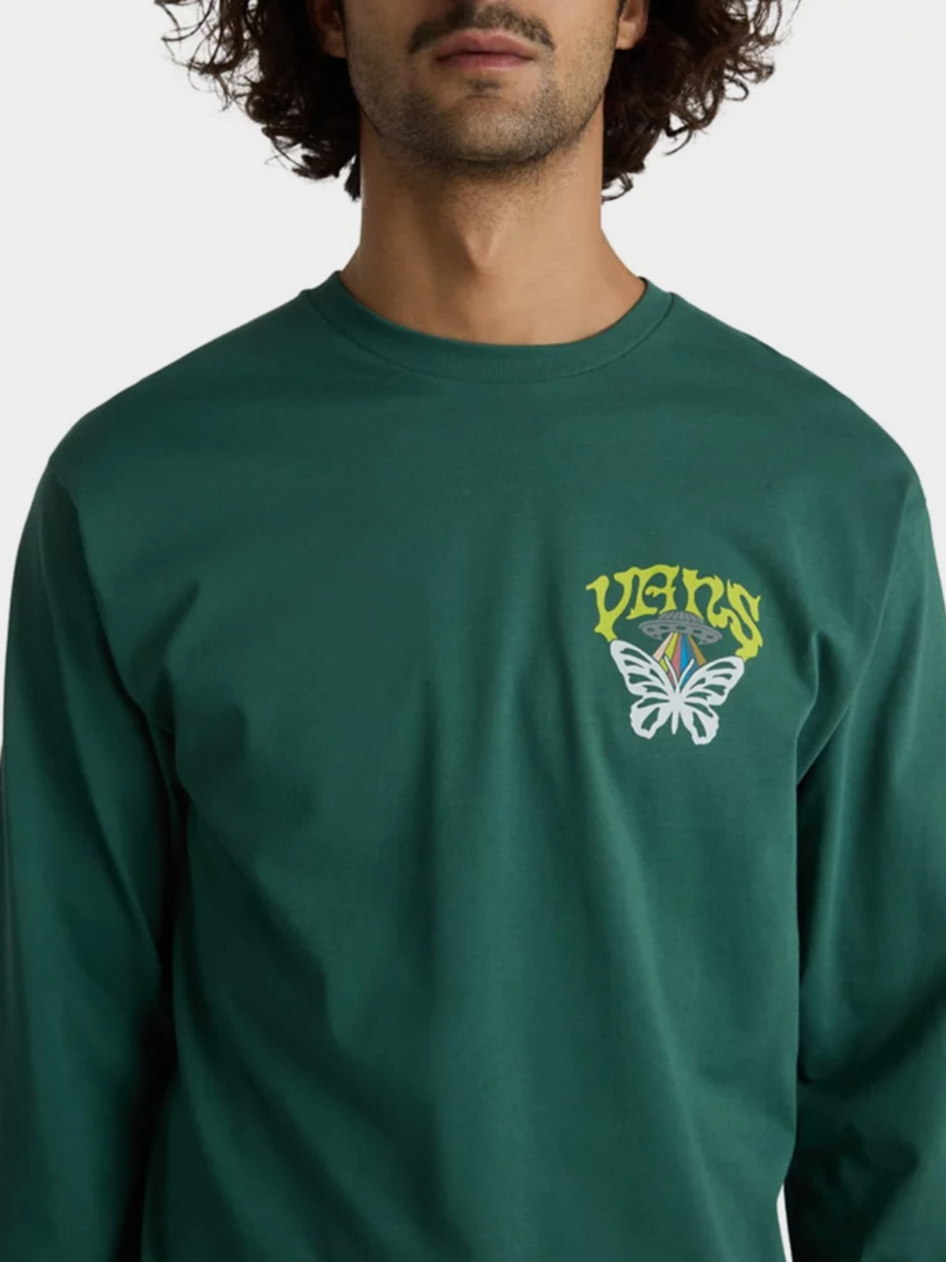 Лонгслив Vans Skull Saucer Ls модель VN000G4CBDX1 Фото