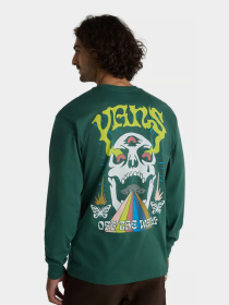 Лонгслив Vans Skull Saucer Ls модель VN000G4CBDX1 Фото