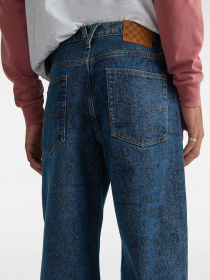 Широкие джинсы Vans Check-5 Printed Loose модель VN000G7XAHU1 Фото