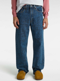 Широкие джинсы Vans Check-5 Printed Loose модель VN000G7XAHU1 Фото