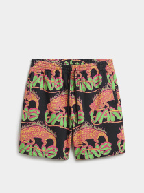 Шорты Vans Chameleon Loose Fleece модель VN000G72BLK1 Фото