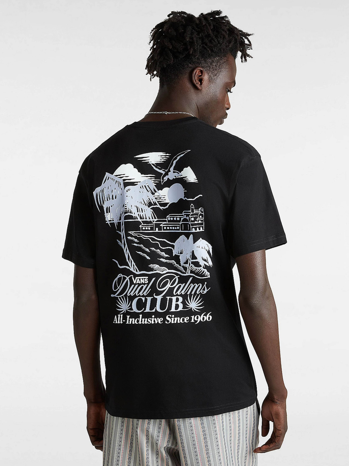 Футболка Vans Dual Palms Club модель VN000G5MBLK1 Фото
