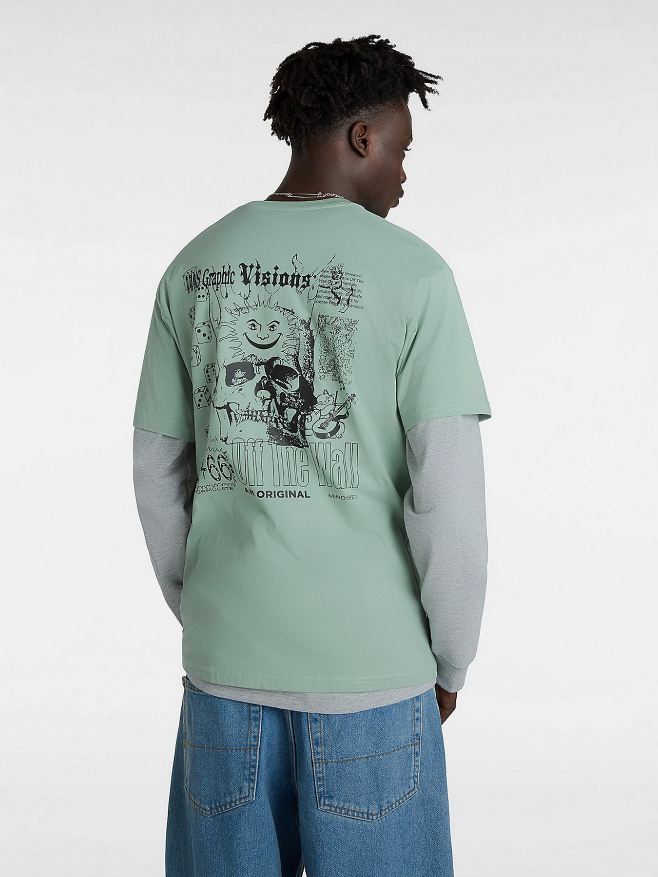 Футболка Vans Expand Visions модель VN000G4KCJL1 Фото