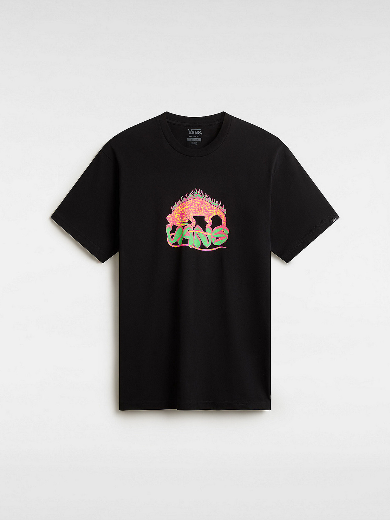 Футболка Vans Fiery Friend модель VN000G65BLK1 Фото