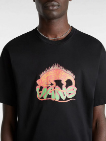 Футболка Vans Fiery Friend модель VN000G65BLK1 Фото