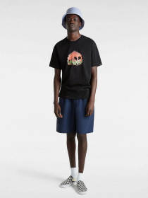 Футболка Vans Fiery Friend модель VN000G65BLK1 Футболка Vans Fiery Friend модель VN000G65BLK1 Фото