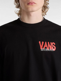 Футболка Vans Local Pub Spray модель VN000K76BLK1 Фото