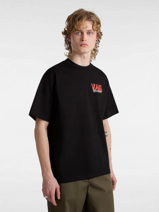 Футболка Vans Local Pub Spray модель VN000K76BLK1 Фото