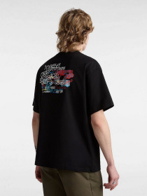 Футболка Vans Local Pub Spray модель VN000K76BLK1 Фото