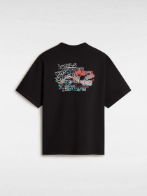 Футболка Vans Local Pub Spray модель VN000K76BLK1 Фото