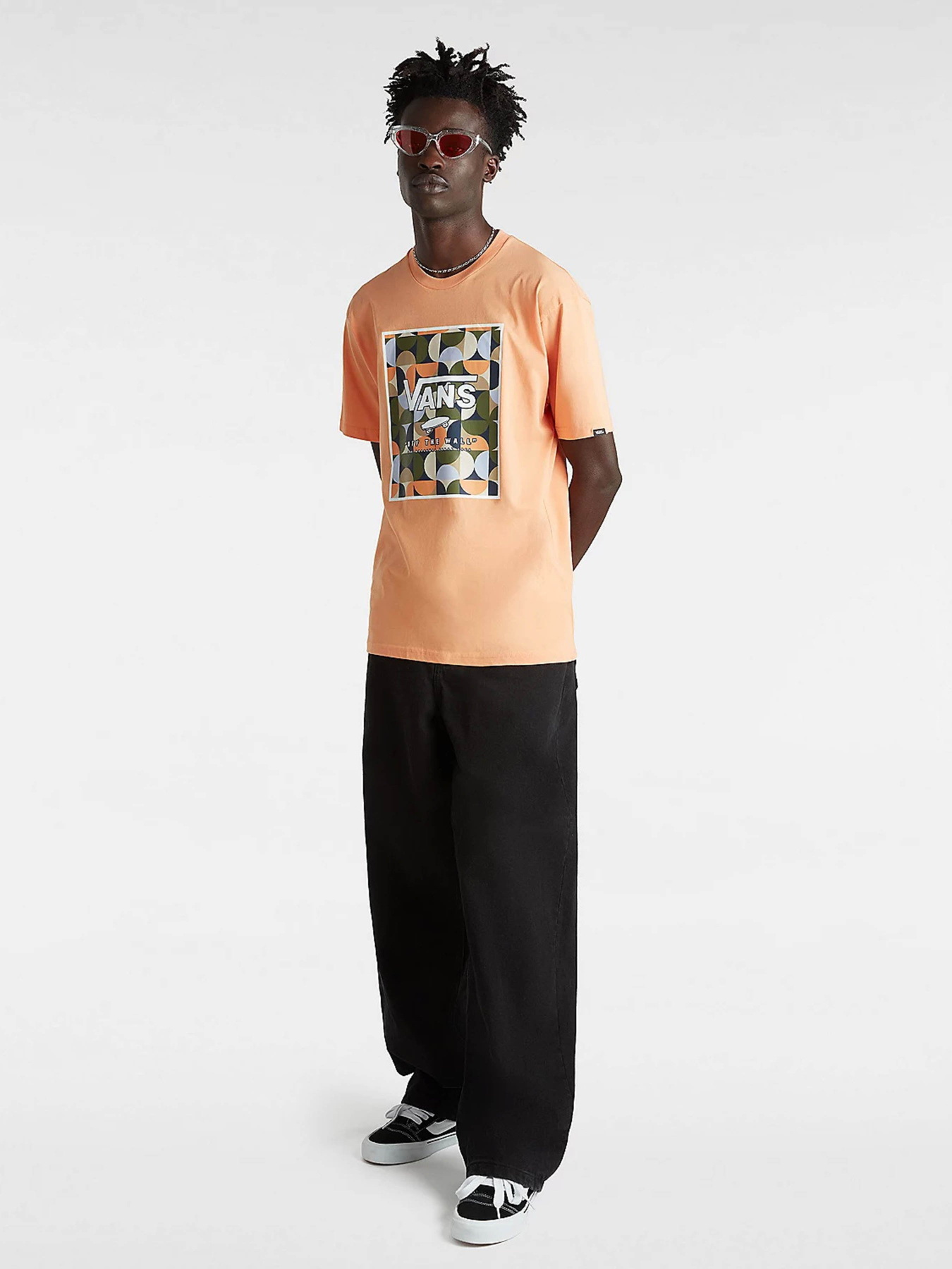 Футболка Vans Classic Print Box модель VN0A5E7YD051 Фото