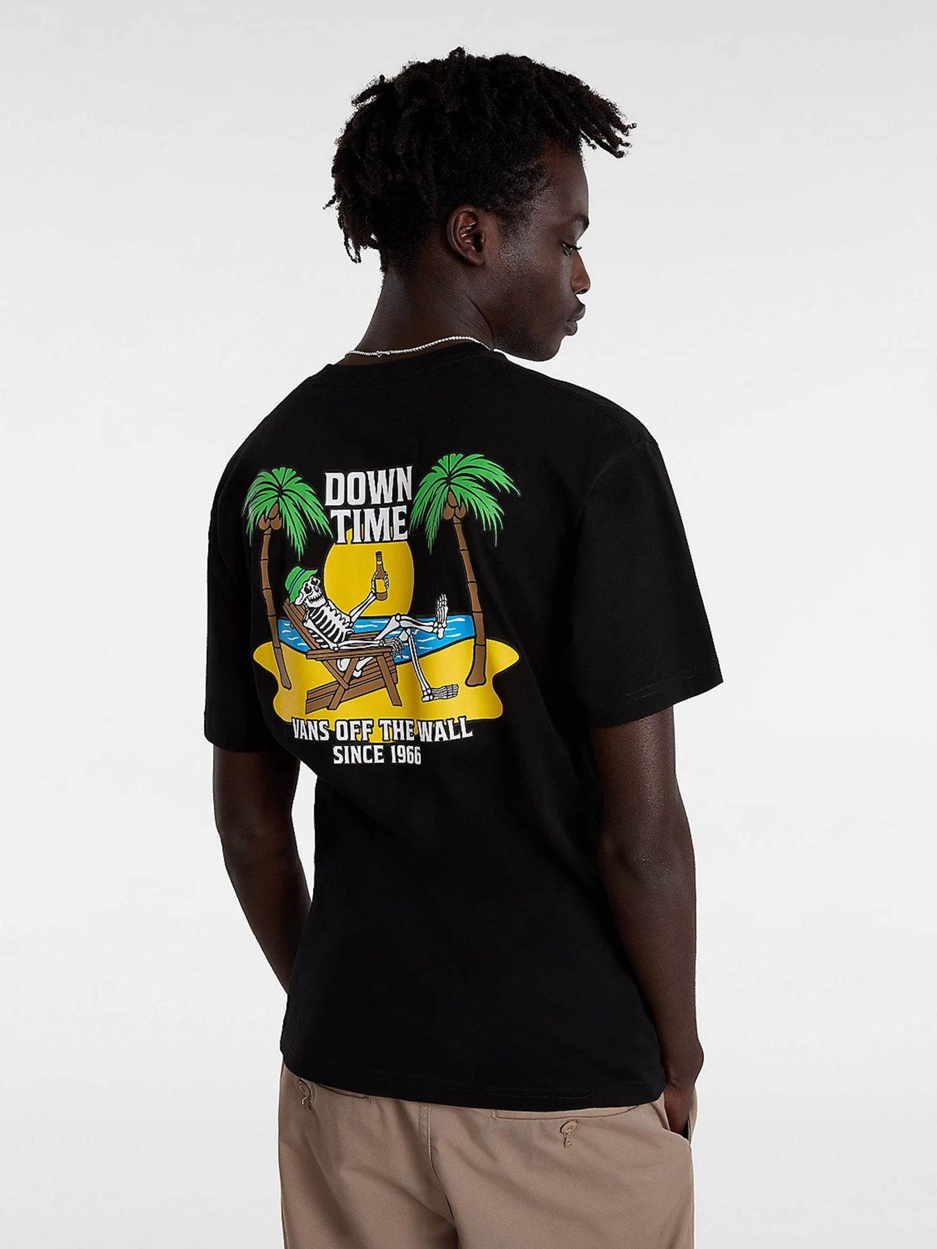 Футболка Vans Down Time модель VN000G64BLK1 Футболка Vans Down Time модель VN000G64BLK1 Фото