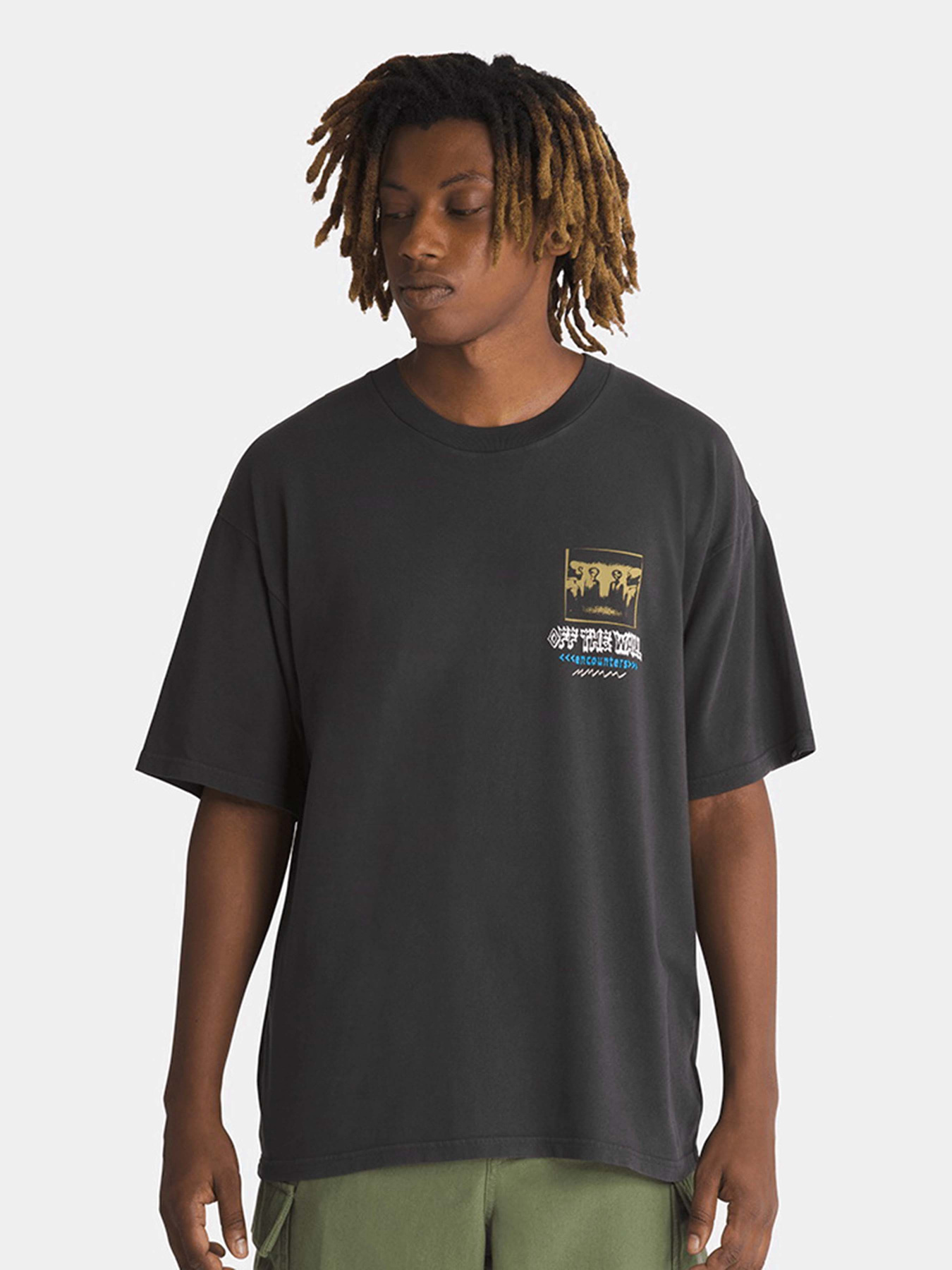 Футболка Vans Encounter Ss модель VN000G4FBLK1 Фото