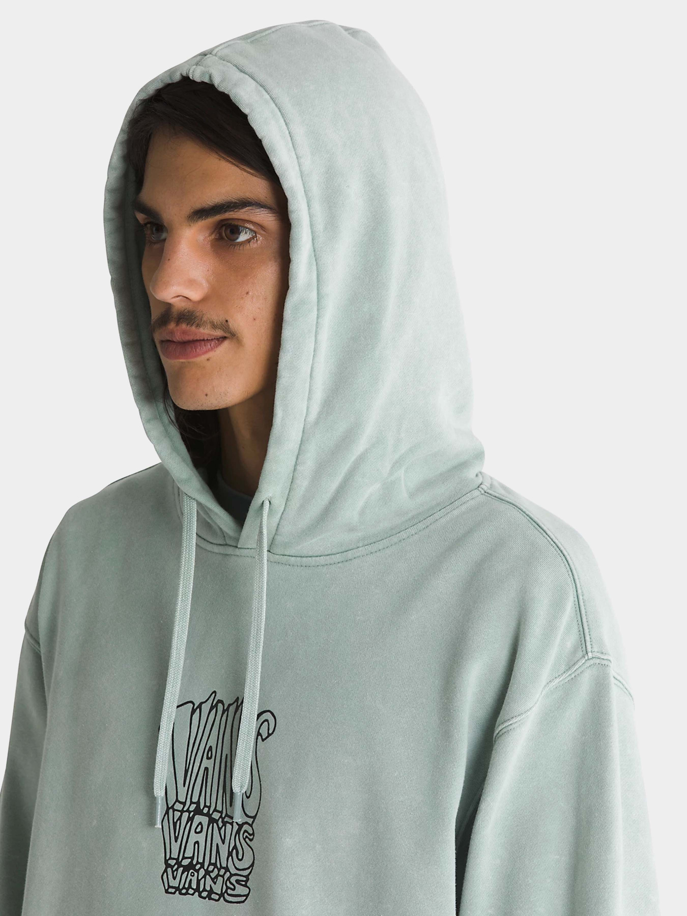 Худи Vans Crash Stack Loose модель VN000GE6CJL1 Фото